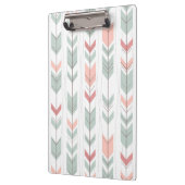 Geometrisch patroon in retrostijl klembord (Links)