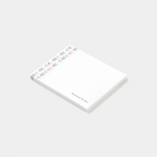 Geometrisch patroon in retrostijl post-it® notes (Schuin)