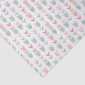 Geometrisch patroon in retrostijl tissuepapier (Detail)