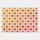 Geometrisch patroon inpakpapier vel (Voorkant 3)