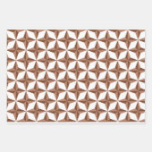 Geometrisch patroon inpakpapier vel (Voorkant)