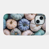 Geometrisch patroon iPhone 15 case (Achterkant horizontaal)