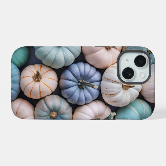 Geometrisch patroon iPhone 15 case (Achterkant horizontaal)