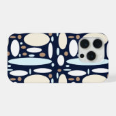Geometrisch patroon iPhone hoesje (Achterkant horizontaal)