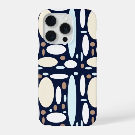Geometrisch patroon iPhone hoesje (Achterkant)