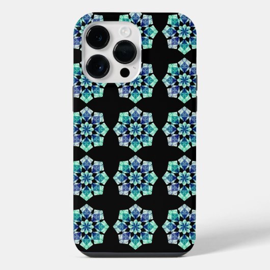 Geometrisch patroon iPhone / iPad hoesje iPhone 14 Pro Max Hoesje (Achterkant)