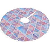 Geometrisch patroon kerstboom rok (Gekanteld)