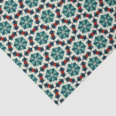 Geometrisch patroon Kerststerren 12 Tissuepapier (Detail)