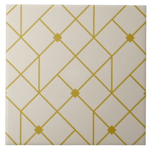 Geometrisch patroon Klassiek Tegeltje
