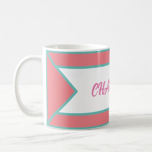 Geometrisch patroon koffiemok (Links)