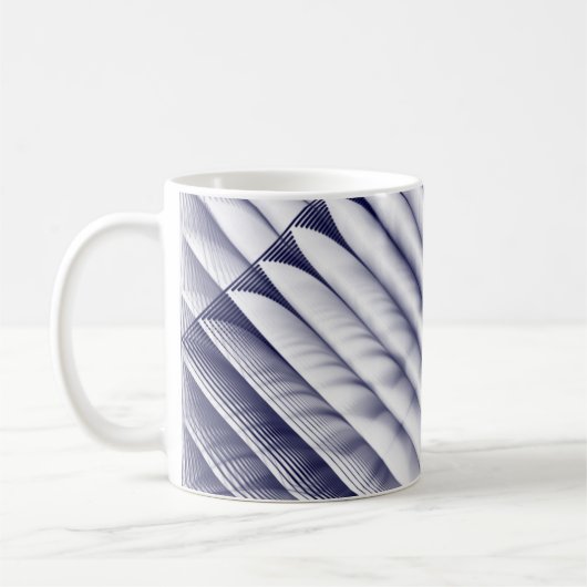 Geometrisch patroon koffiemok (Links)