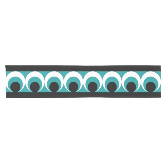 Geometrisch patroon korte tafelloper (Horizontaal)
