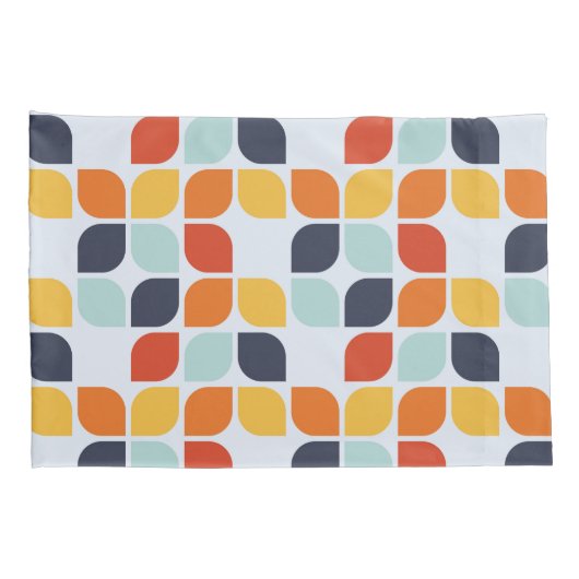 geometrisch patroon kussensloop (Achterkant-Rechts)