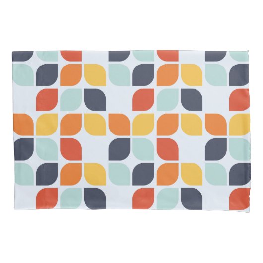 geometrisch patroon kussensloop (Voorkant-Links)