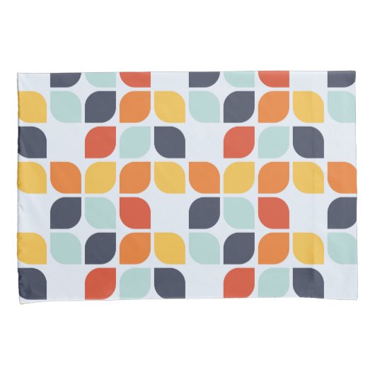 geometrisch patroon kussensloop (Voorkant-Rechts)