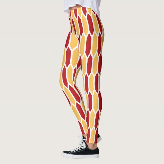 Geometrisch patroon leggings (Links)