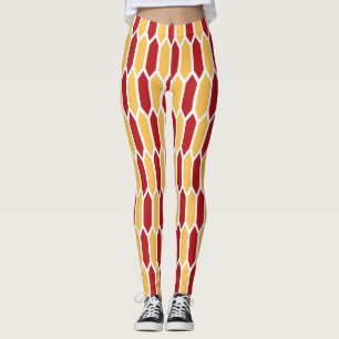 Geometrisch patroon leggings