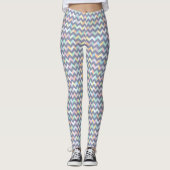 Geometrisch patroon leggings (Voorkant)