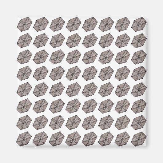 Geometrisch patroon magneet (Voorkant)