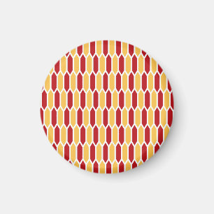 Geometrisch patroon magneet