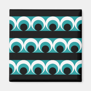 Geometrisch patroon magneet