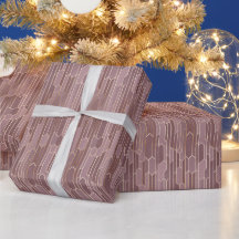 Geometrisch patroon | Mauve Deco-prisma