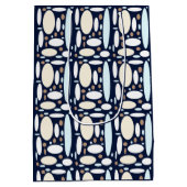 Geometrisch patroon medium cadeauzakje (Achterkant)