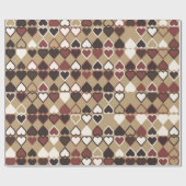 Geometrisch patroon met gekleurde elementen, abstr cadeaupapier (Vlak)