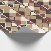 Geometrisch patroon met gekleurde elementen, abstr cadeaupapier (Hoek)