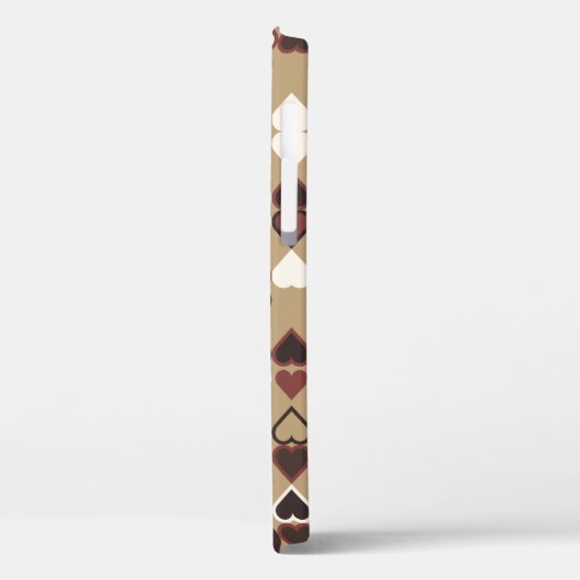 Geometrisch patroon met gekleurde elementen, abstr Case-Mate iPhone case (Achterkant / Links)