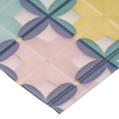 Geometrisch patroon met levendige kleuren tafelkleed (Gekanteld)