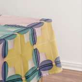 Geometrisch patroon met levendige kleuren tafelkleed (Voorbeeld)