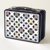 Geometrisch patroon met meerdere kleuren (Achterkant)