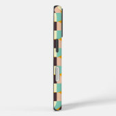 Geometrisch patroon met overlappende halve cirkels Case-Mate iPhone case (Achterkant / Rechts)
