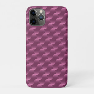 Geometrisch patroon met stralende magenta cirkels Case-Mate iPhone case