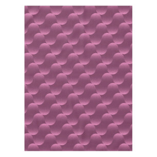 Geometrisch patroon met stralende magenta cirkels tafelkleed