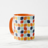 geometrisch patroon mok (Voorkant links)