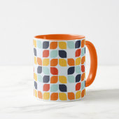  geometrisch patroon mok (Voorkant rechts)