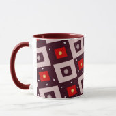 Geometrisch patroon mok (Links)