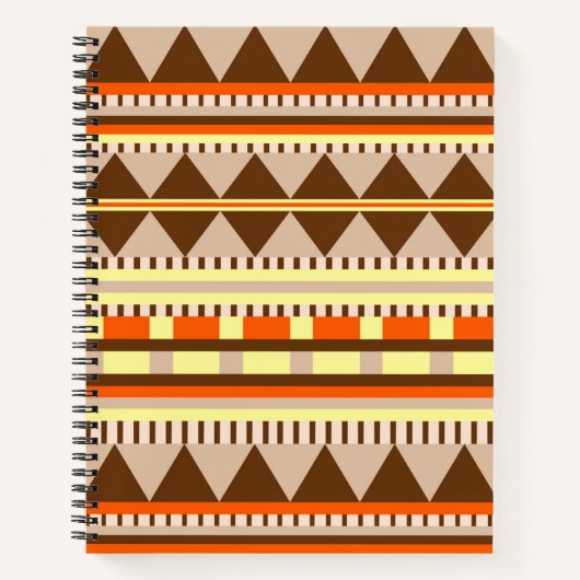 Geometrisch patroon notitieboek (Voorkant)