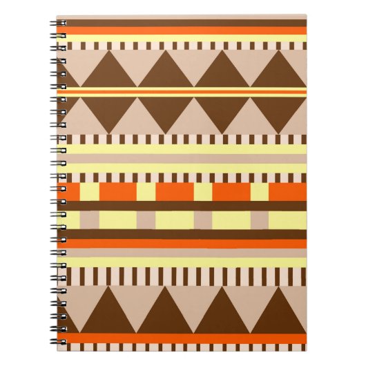 Geometrisch patroon notitieboek (Voorkant)
