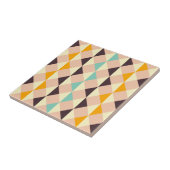 Geometrisch patroon overlappende diamanten en drie tegeltje (Zijkant)