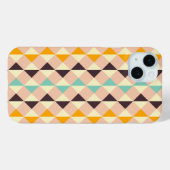 Geometrisch patroon overlappende ruiten en driehoe Case-Mate iPhone case (Achterkant (horizontaal))
