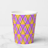 Geometrisch patroon papieren bekers (Achterkant)