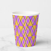 Geometrisch patroon papieren bekers (Rechts)