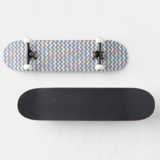 Geometrisch patroon persoonlijk skateboard (Horizontaal)