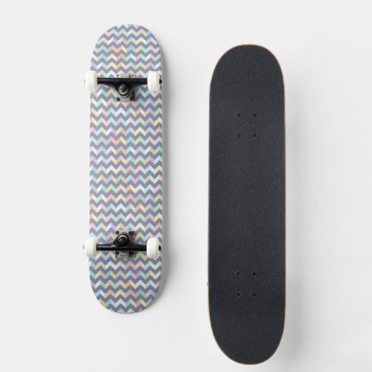 Geometrisch patroon persoonlijk skateboard (Voorkant)