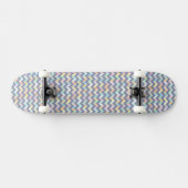 Geometrisch patroon persoonlijk skateboard (Horizontaal)
