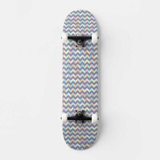 Geometrisch patroon persoonlijk skateboard (Voorkant)