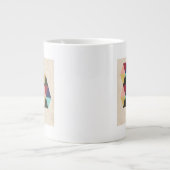 Geometrisch patroon Play III Grote Koffiekop (Voorkant)